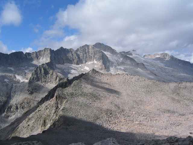 Glaciar del Aneto y Pico Aneto 