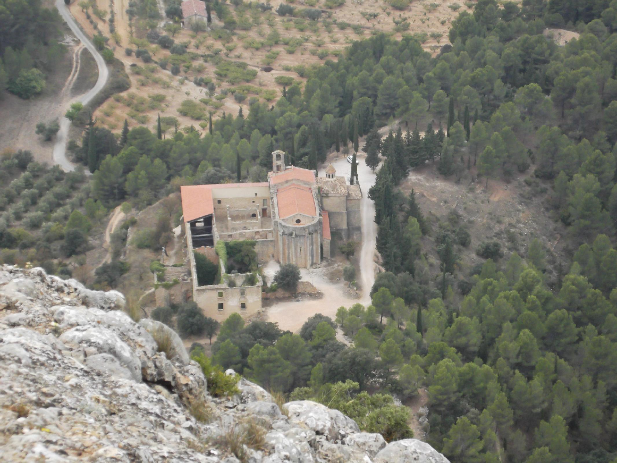 Convent de Sant Salvador vist des del cim