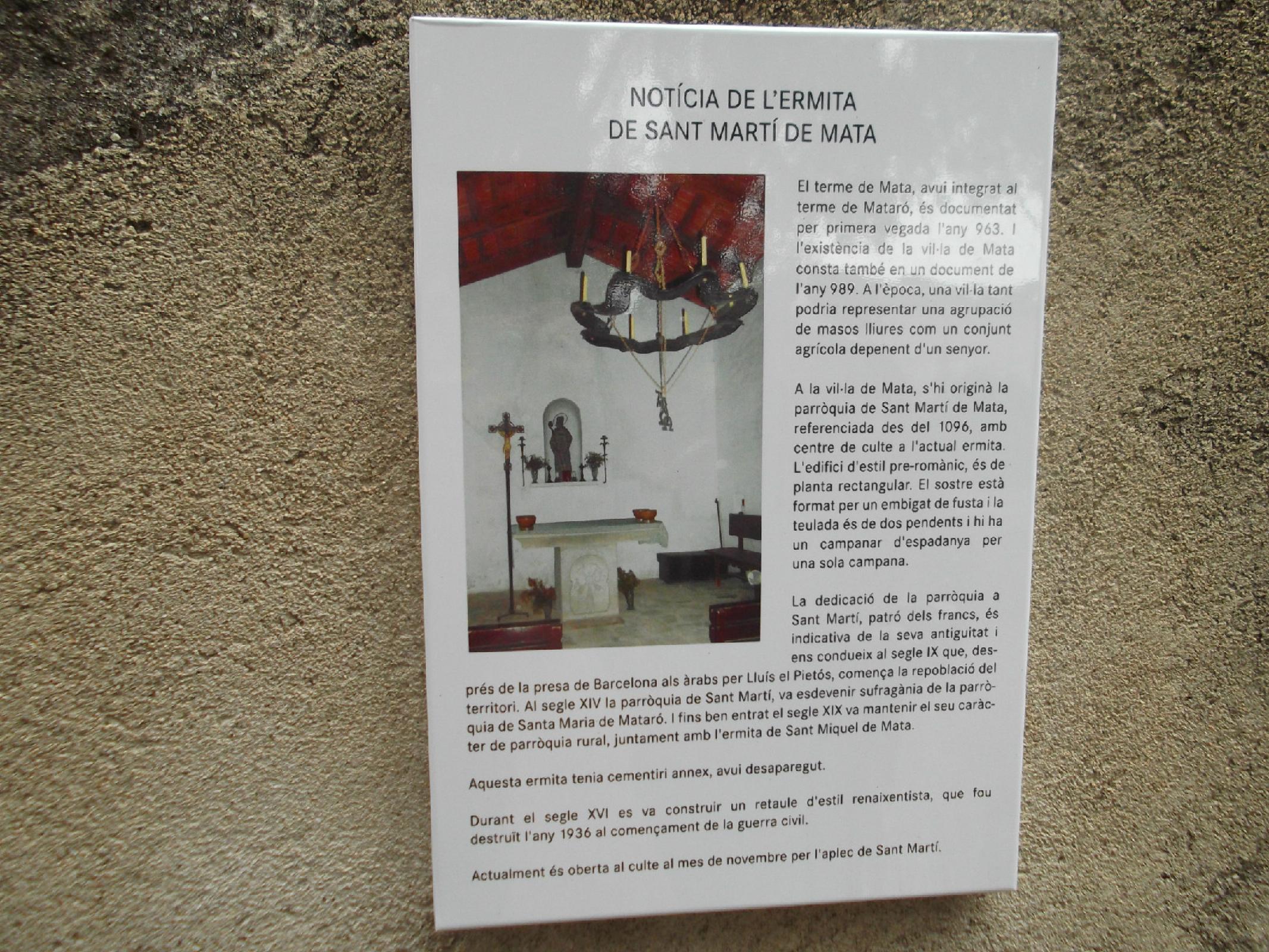 Ermita de Sant Martí de Mata 