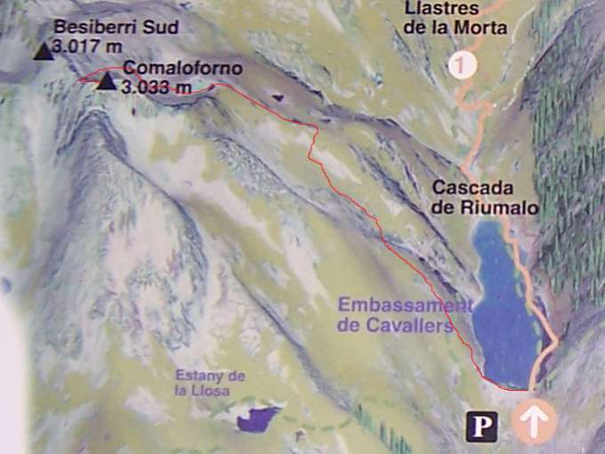 Mapa de la Excursión 