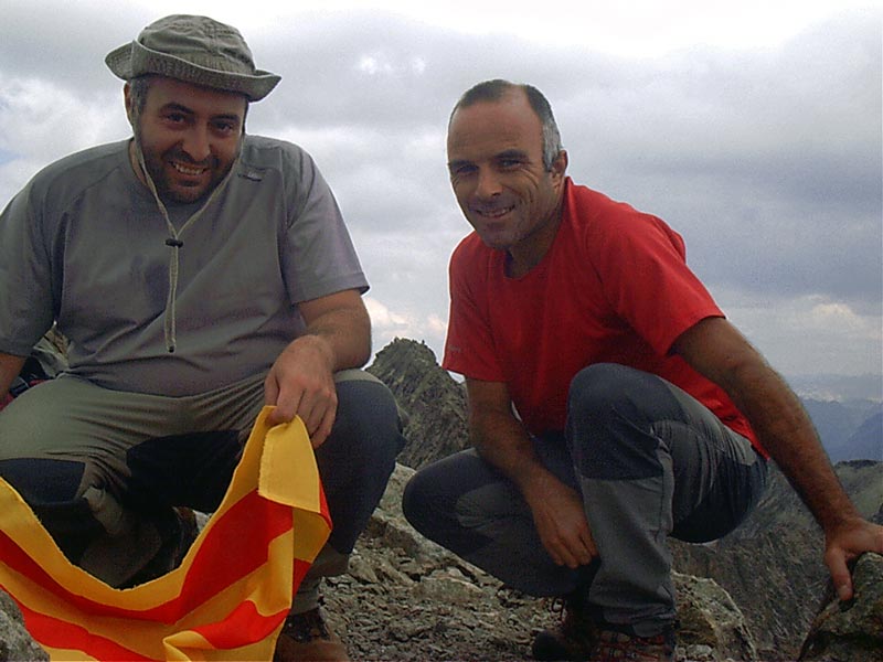 el Pico del Crabioules Occidental (3106 m)