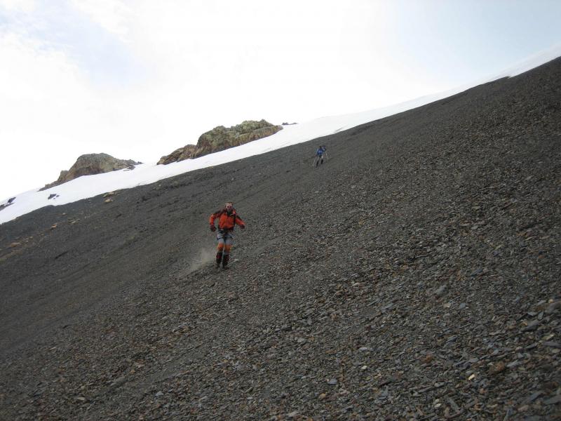 14 - Bajando del Pico de Llauset.
