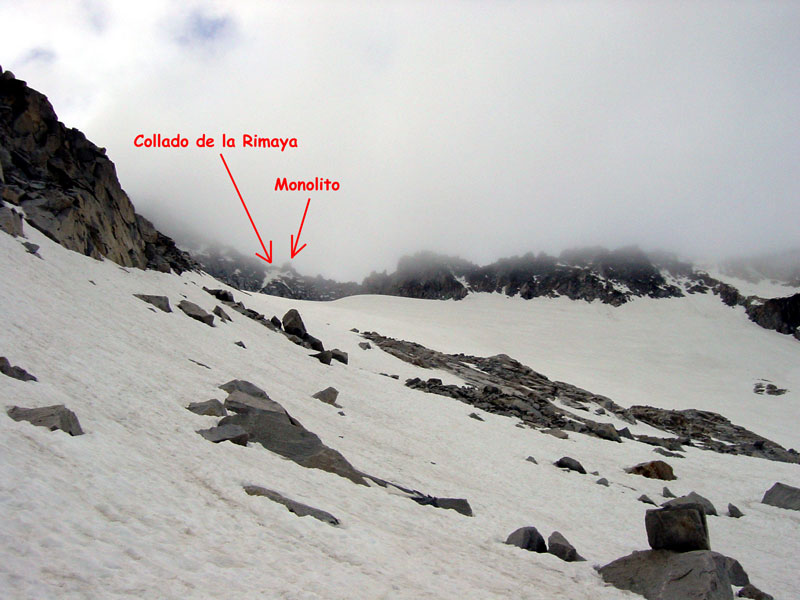 a ratos la naturaleza es generosa y nos permite ver la Maladeta (3308 m)