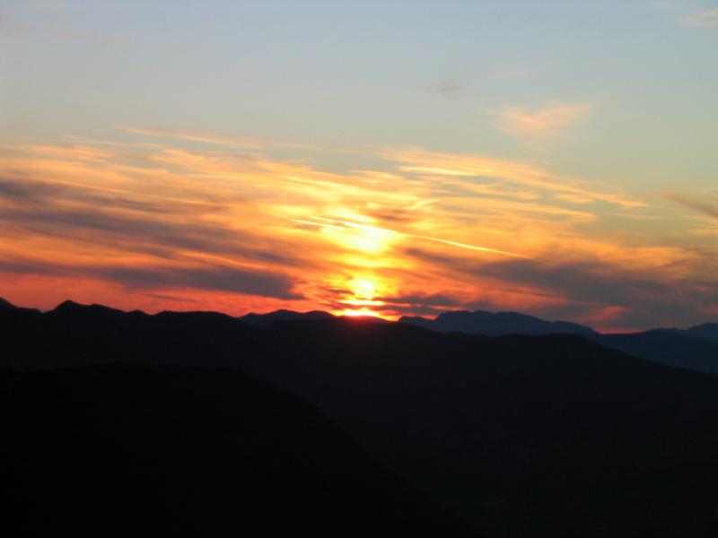 I per acabar el dia una fantàstica posta de sol