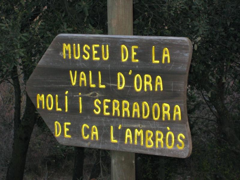 museu i la serradora de la Vall d’Ora