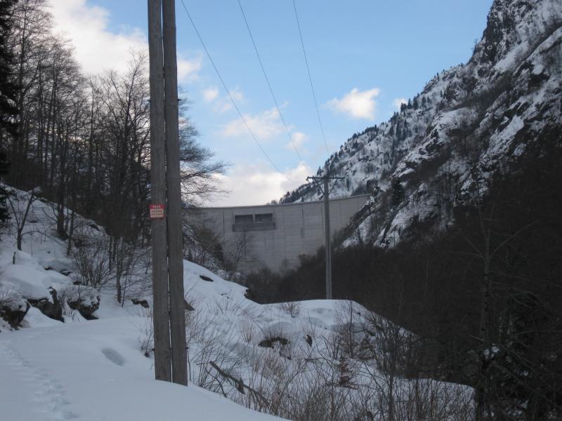 La presa de Laparan encara queda bastant amunt