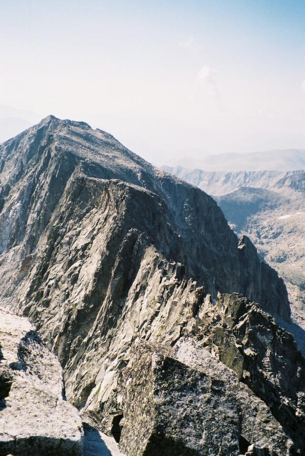 Cima Margalida mirando el pico Russell