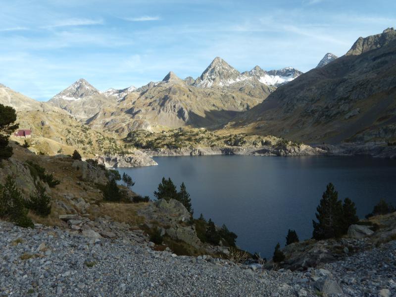 Vista des del balcó del refugi