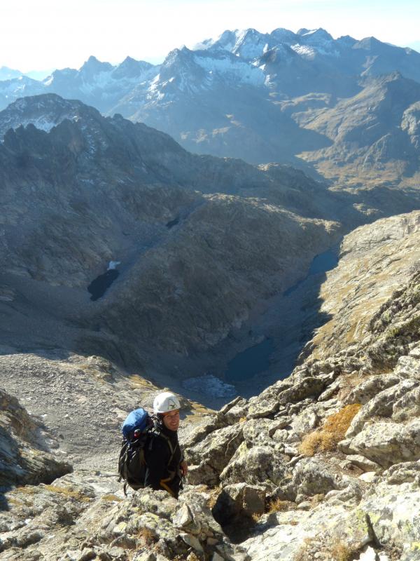 Arribant a l'Agulla d'Ussel