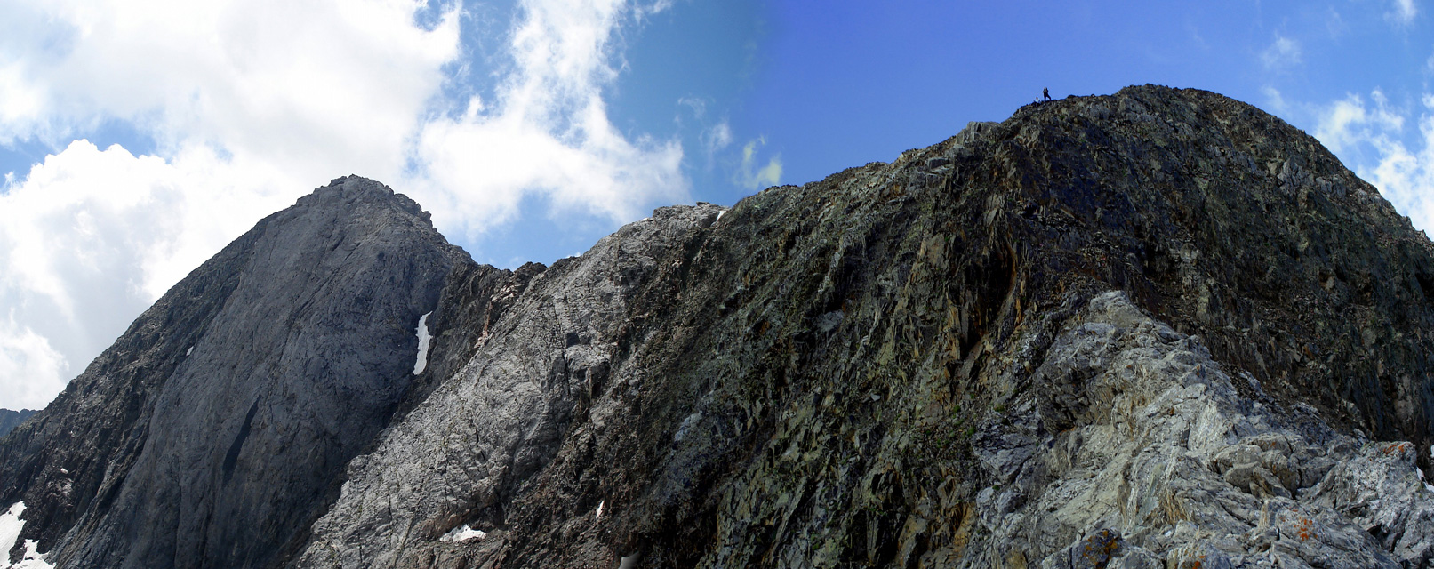 Subiendo a los Veteranos o Cabo de la Montañeta (3125 m)
