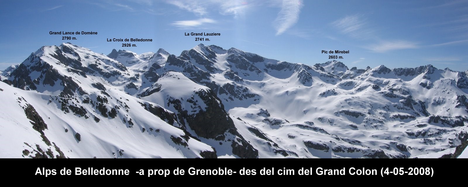 Alps de Belledonne (04-05-2008)