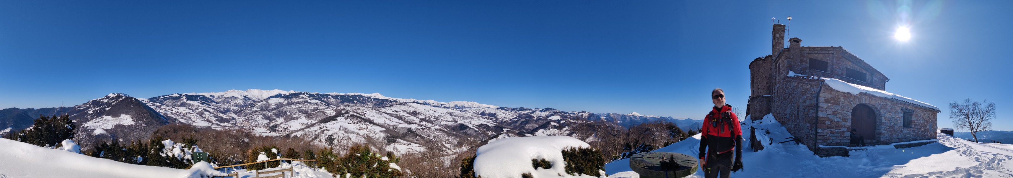 Vistas desde la cima de Sant Antoni (1361 m)