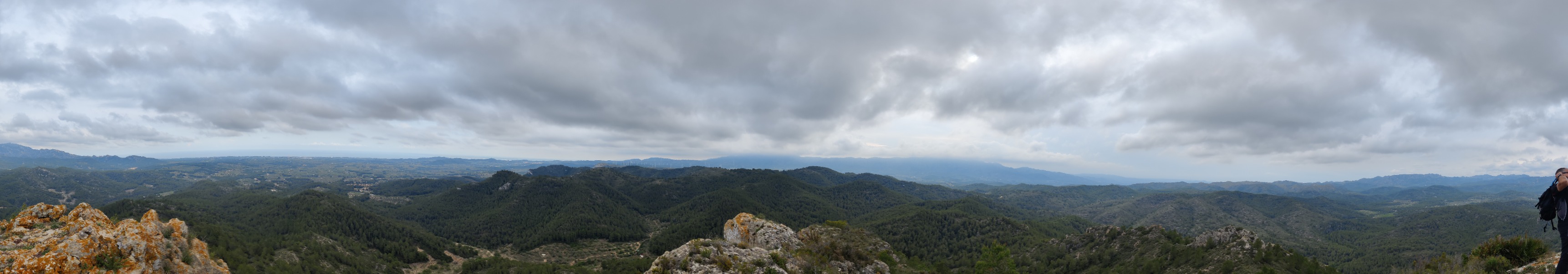 Vistas desde la cima del Tossal de Montagut (394 m)