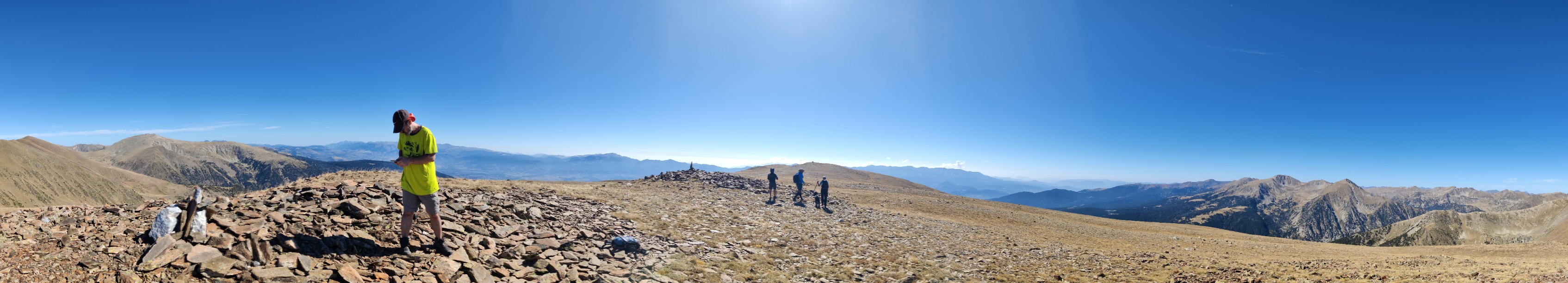 Vistas desde la cima del Pic de la Carabassa (2740 m)