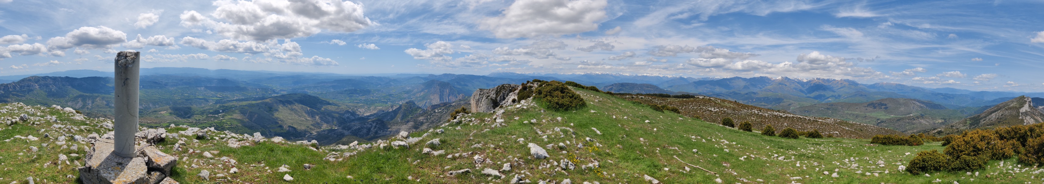 Vistas desde la cima de la Pala del Teller (1889 m)
